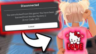 I did EVERYTHING to get BANNED in MM2..