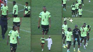 BLACK STARS FIRST FULL TRAINING SESSION IN ACCRA WITH NEW BOY FROM BECHEM UNITED AS PARTEY MISSING