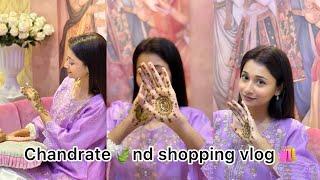 Chandrat vlog shopping  mehndi   Tahmina chowdhury prity  Tahrina chowdhury lity