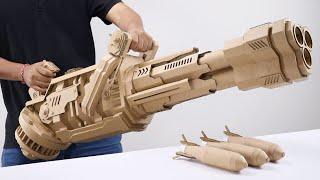 Ultra Giga Launcher  Amazing DIY Cardboard Craft