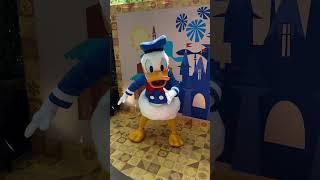 Donald trying to dance. #disneyland #d23creators #d23 #shorts #donaldduck #disney #waltdisney