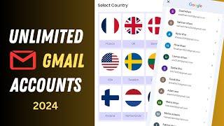 Create Free Unlimited Gmail Accounts 2024