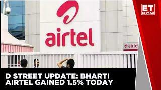 Bharti Airtel gained 1.5% in trade today Heres why Telecom Stocks News  Business News Update