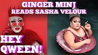 Ginger Minj Reads Sasha Velour Hey Qween Highlight  Hey Qween