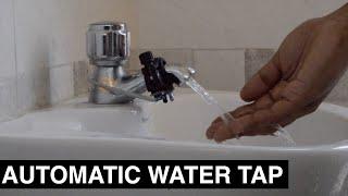 How to make a automatic water tap  Mr school project