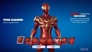 How to Get IRON SPIDER in Fortnite