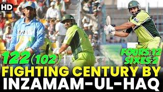 A Fighting Century By Inzamam-ul-Haq Against India  Pakistan vs India  1st ODI 2004  PCB  MA2A