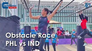 SEA Games Philippines Athlete Dominates Indonesian Athlete in the Obstacle Race