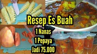 RESEP ES BUAH UNTUK JUALAN