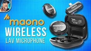 AMAZING MAONO WM620 Wireless Lavalier Microphone Unboxing and Review #maono