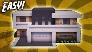 Minecraft How To Build A Large Modern House Tutorial #25