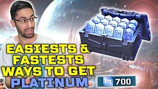 How To Get PLATINUM Easiest And Fastest Ways 2024  War Robots Detailed GUIDE