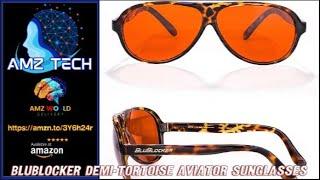 Describing BluBlocker Demi-Tortoise Aviator Sunglasses Amazon