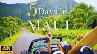 How to Spend 5 Days in MAUI Hawaii  The Perfect Itinerary