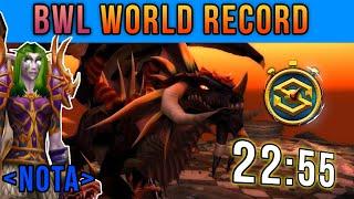 BWL Speedrun World Record - 2255 - SoD Early Phase