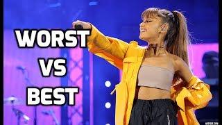 Ariana Grande Worst vs Best Performances  Flaws and Improvements