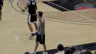 Pocket Passing Drill from Arkansas Head Coach Eric Musselman