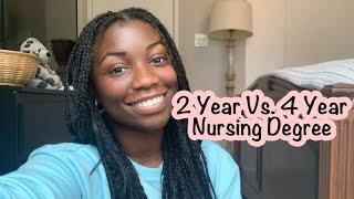 2 Year ADN vs. 4 Year BSN Nursing Degree