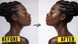 HOW to SKIN RETOUCH using FREQUENCY SEPARATION and MIXER BRUSH  Skin Retouching Tutorial