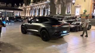 MONACO MILLIONAIRE IN ASTON MARTIN AT CASINO