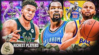 USING THE RICHEST PLAYERS IN THE NBA TO BUILD MY TEAM