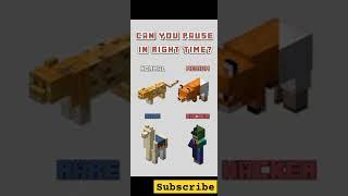 Can you pause at the right time ? #minecraft #viral #shorts