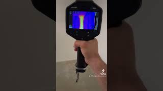 Thermal imaging or infrared camera -  Fotric #thermalimaging #findoftheweek #satisfying