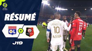 OLYMPIQUE LYONNAIS - STADE RENNAIS FC 2 - 3 - Résumé - OL - SRFC  2023-2024