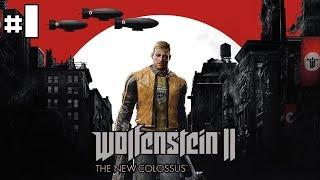 Wolfenstein 2 The New Colossus - Lets Play #1 FR