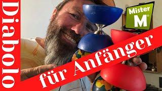 Diabolo für Anfänger - die ersten Schritte und dann TRICKS Yuu Huu...