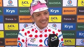 Tour de France 2024 - Richard Carapaz  Emotional... Llevar esta maillot a casa no hay nada mejor