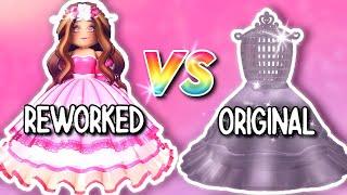 ALL OF THE REWORKED SKIRTS IN ROYALE HIGH VS THE ORIGINAL SKIRTS Royale High Then Vs Now & Tea