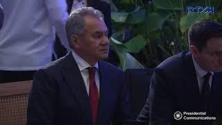 Courtesy Call of Russian Federation Defense Minister H.E. Gen. Sergei Shoigu