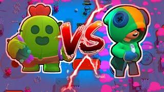 СПАЙК ПРОТИВ ЛЕОНА  Brawl Stars