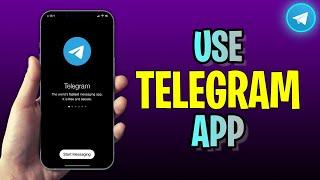 How To USE Telegram App 2023 Update