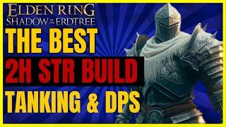 ELDEN RING SotE - The BEST 2H STR Build POST DLC for EVERYTHING - CRITS & STUNLOCKS