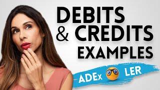 PROPERLY Record Debits and Credits with Examples EASIEST Method