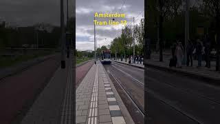 Amsterdam tram line 13 to Geuzenveld ##tram #tramspotting #amsterdam #train #europe