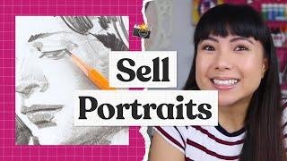 Selling Custom Portrait Art  Art Business Plan