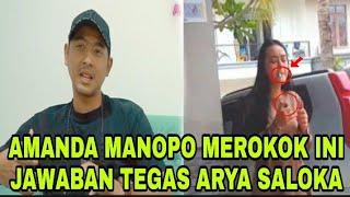  Ini jawaban tegas Arya saloka saat ditanyai soal Amanda Manopo yg merokok