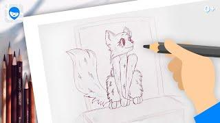 Рисунок карандашом. Мастер-класс «Как нарисовать кошку поэтапно» Рисуем очень просто.