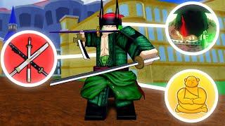 I Spent 24 Hours Becoming Roronoa Zoro in Blox Fruits