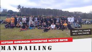 VLOG KOPDAR GABUNGAN KOMUNITAS MOTOR MANDAILING NATAL