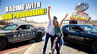 9 Second Demon 170 Passes with Don The Snake Prudhomme - Radford Racing School