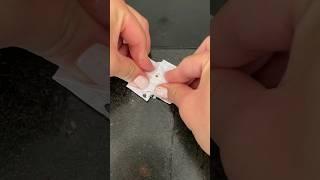 Making the viral paper pimple  #satisfying #diy #school #asmr #papercraft