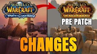 20 BIG Changes in Cataclysm Classic Pre Patch