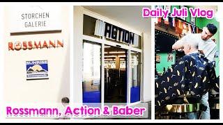  Juli Vlogs #431  TEIL2 - Rossmann ACTION & Barber 