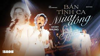 Bản Tình Ca Mùa Đông - Vicky Nhung live at Soul of The Forest