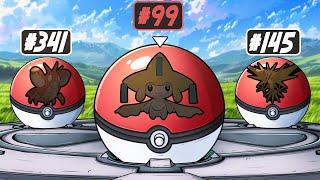 Choose Your Starter Knowing Their Dex Number BUT