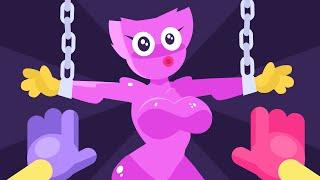 Kissy Missy death cutscene  Poppy Playtime chapter 3 Animation